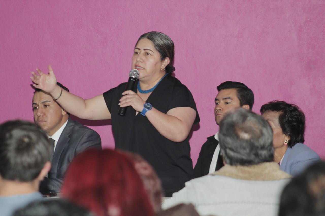 Blanca Águila participa en foro para integración del PMD de Zacatelco; enfatiza en mejorar salud pública